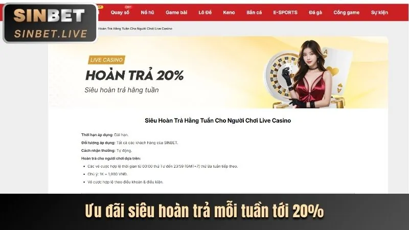 Thưởng nạp hàng tuần axz88
